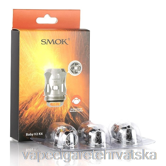 Vape Cigarete Smok Tfv8 Baby V2 Zamjenske Zavojnice 0.15 Ohm Baby V2 K4 Osmerostruke Zavojnice